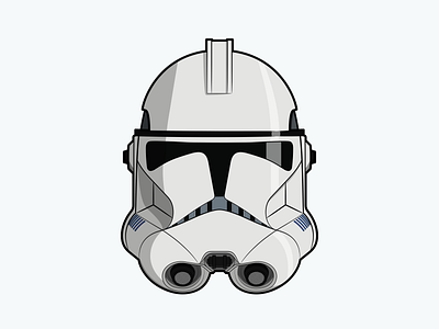 Clonetrooper Helmet by Louis Davis on Dribbble