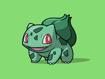 Bulbasaur by Louis Davis on Dribbble