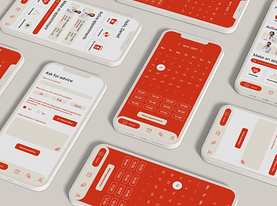 medical app app app design design design process figma graphic design minimalist mobile app ui user experience user interface ux