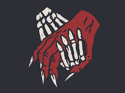 Make Friends. design devil distressed hands illustration punk punk rock punkrock skate skeleton skull streetart tee design vector