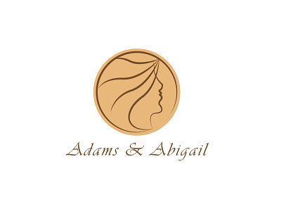 Adam & Abigail design flat graphic design graphicdesign illustration logo logobrand logobranding logodesign vector