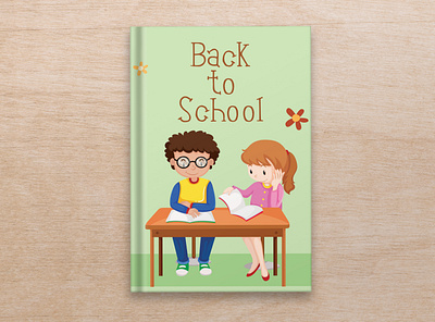 Back to School Kids Illustration Book Design picture study