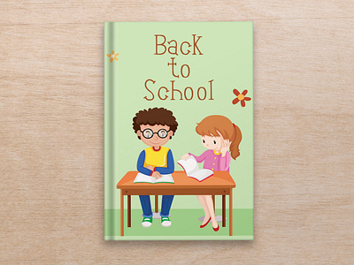 Back to School Kids Illustration Book Design by Sctch Creations on Dribbble