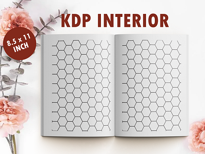 Polygon Shape Note Book KDP Interior for Amazon polygon polygon note book printables