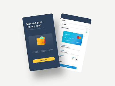 Application to manage your money $$ development mobile mobileappdesign ui design uiux uiuxdesign
