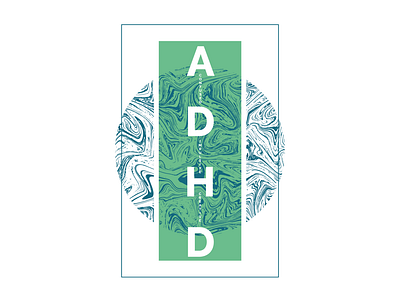 ADHD - Poster adhd adobe adobe illustrator grafic grafic design grafik illustration illustrator poster print