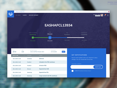 Track & Trace System app icons ui design ux design