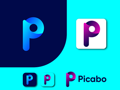 P Latter Logo abstract analysis app app icon brand branding design designs identity logo morden logo p latter logo