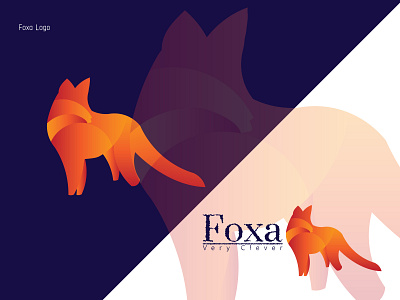 Foxa Logo brandidentity branding company logo fox logo icon identity illustration logo typography vector