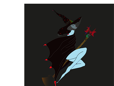 Witch adobe illustrator graphic graphic design illustration vector