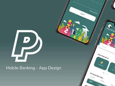 Mobile Banking | App Design illustration mobile mobile app mobile app design mobile banking mobile banking app ui ui design uidesign