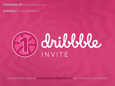 1 Dribbble Invite