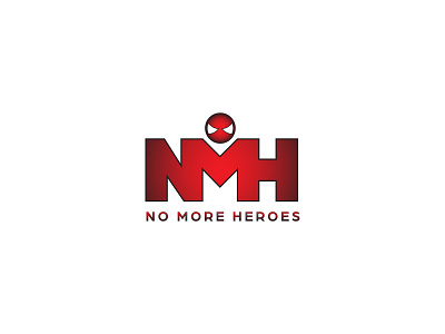 Logo Concept (No More Heroes) brand identity branding concept combination logo combination mark design designer dribbble graphic designer logo logo concept logo design logo designer logodesign logos monogram logo superheroes vector