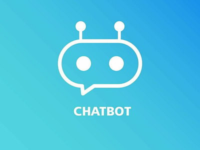 Logo for Chatbot bot brand chat chatbot design icon logo messenjer robot symbol