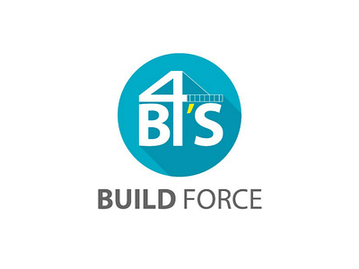 Logo - B4's 4 build construction logo