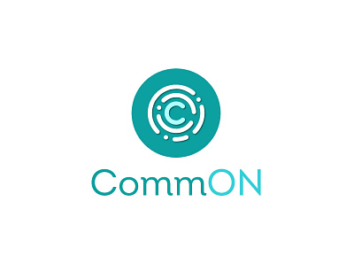 CommOn app logo logo logodesign