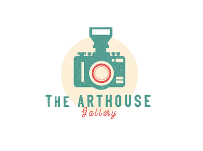 The Arthouse Gallery Logo art artwork brand branding design illustration logo logodesign photography