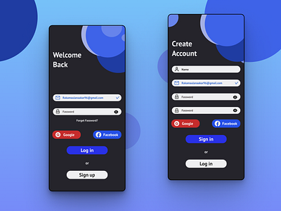 Sign in / Sign up UI V2