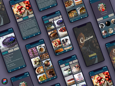 Food App Recipe android app app argentina design figma food ios iphonex recipe ui ux web