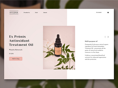 HYEDRA Website argentina beauty branding design ecommerce shop figma health logo organic photography shop typography web web design website