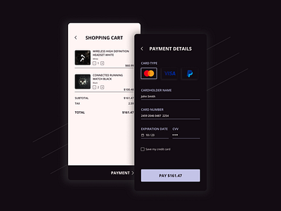 Daily 002 - Credit card checkout