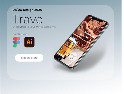 Travel App -UIUX adobexd app design designer figma framer uiux web design