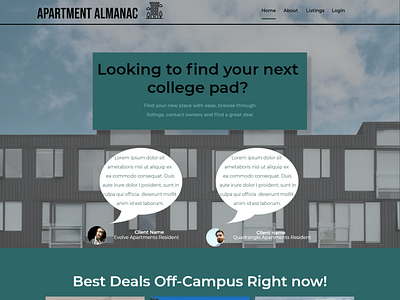 Apartment Almanac - UIUX Case study adobexd case study logo uiux uiux design uiuxdesigner user experience web design