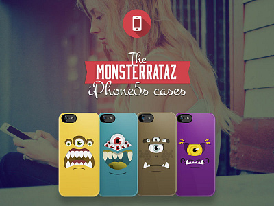 The Monsterrataz iPhone5s cases promo