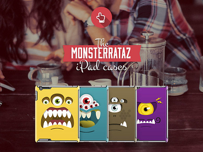 The Monsterrataz iPad cases promo