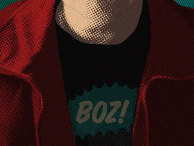 Boz Boorer boz boorer dots halftone morrissey moz pompadour rockabilly