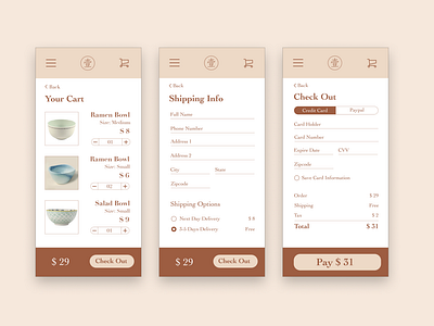 UI Challenge 2: Credit Card Checkout