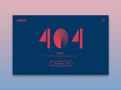 UI Challenge 8: 404 Page