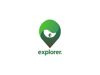 Explorer Backpacking Company Logo Design