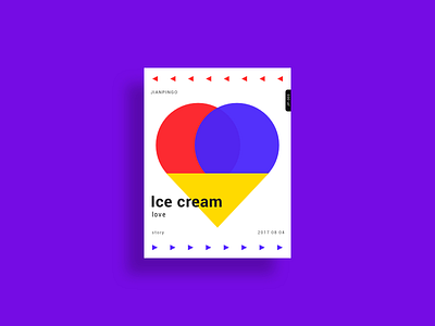 Forward-002|Ice cream 2017 color design graphics story
