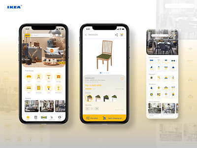 IKEA Mobile App Redesign e commerce app ikea mobile app design product design redesign uidesign ux design