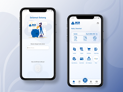 BCA Mobile Redesign 1 bca mobile figma design mobile app design product design redesign uidesign uxdesign