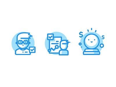CalloSum Graphics adobe art character flat glyphs icons illustration illustrator simple
