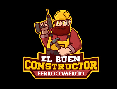 El Buen Constructor adobe illustrator branding characterdesign design ecuador illustration ilustration design ilustrator logo vector