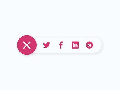 Daily UI #010 - Social Share daily ui 010 daily ui day 10 social share social share app social share button social share ui design ui design