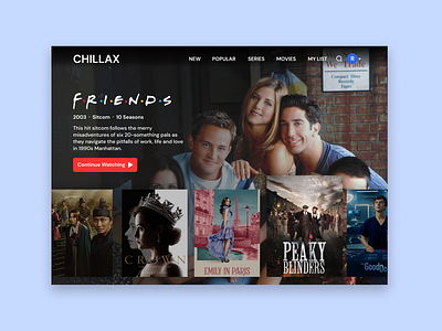 Daily UI #025 - TV App app app design daily ui 025 daily ui day 25 dailyui design netflix tv app tv app design tv application ui ui design web design