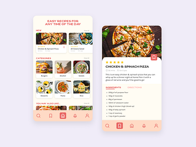 Daily UI #040 - Recipe