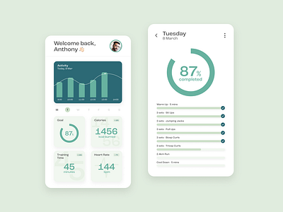 Daily UI #041 - Workout Tracker