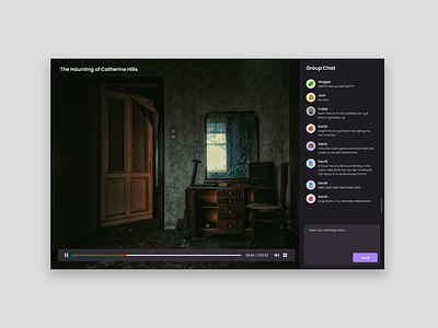 Daily UI #057 - Video Player app design daily ui 057 daily ui day 57 dailyui design ui ui design video player video player design web design