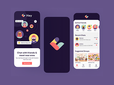 Hey Chat - Chat & Messenger App