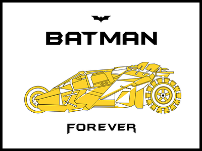 Batmobile-2008 automobile batman batmobile graphic design illustration the dark knight