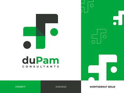 duPam (Logomark) branding design figma graphic design logo