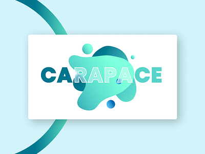 Carapace (Presentation Cover) design figma graphic design illustraion illustration presentation template vector