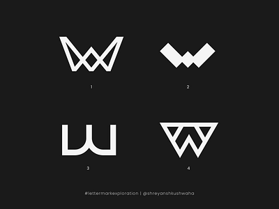 W Monogram | Letter Mark Exploration - 23/26 | W Logo Design