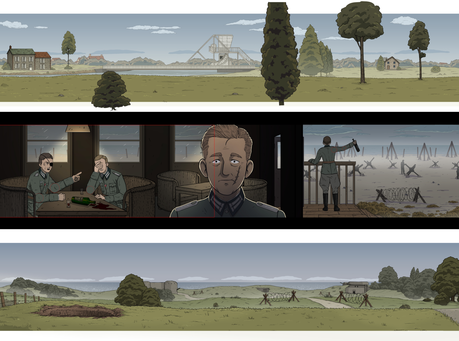 Armchair Historian backgrounds by Camille Louise on Dribbble