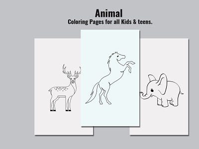 10 Unique Animal Coloring Pages with Names for Learning